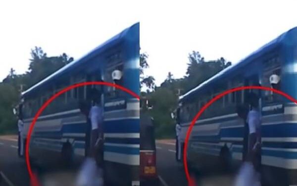 ‘சிசு சரிய’ பேருந்தில் இருந்து விழுந்த மாணவன் : சாரதி, நடத்துனர் பணி இடைநீக்கம்